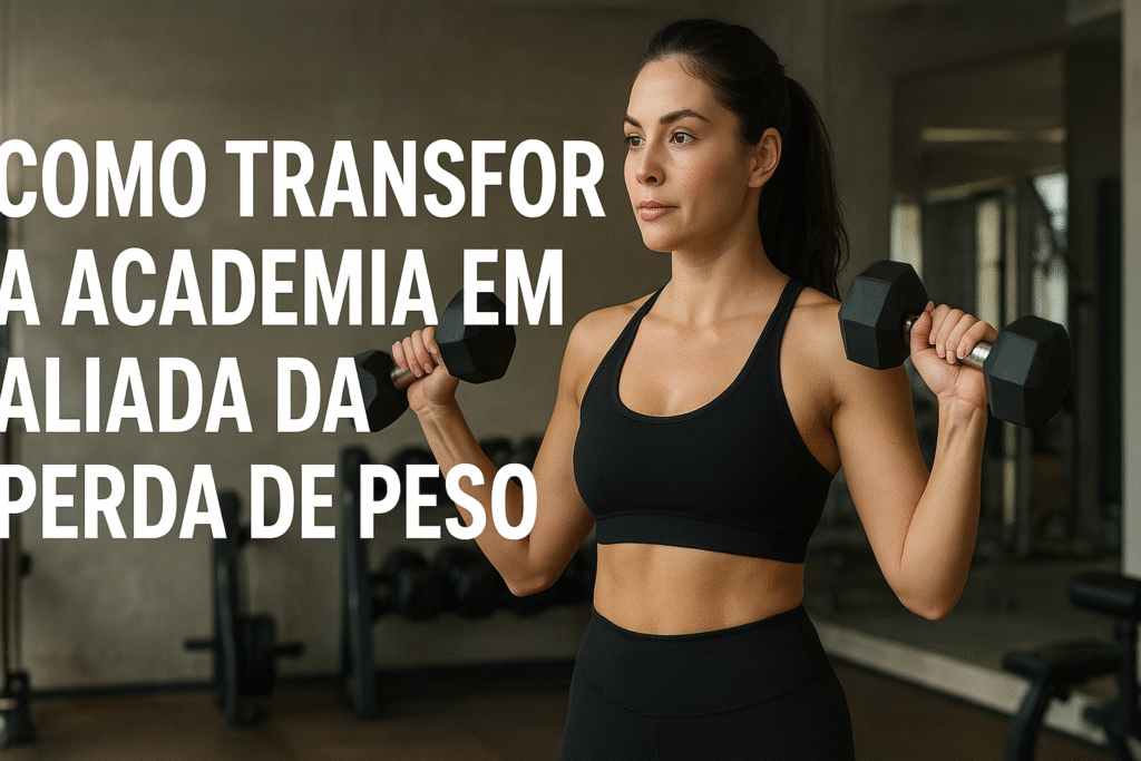 transformar a academia em aliada da perda de peso