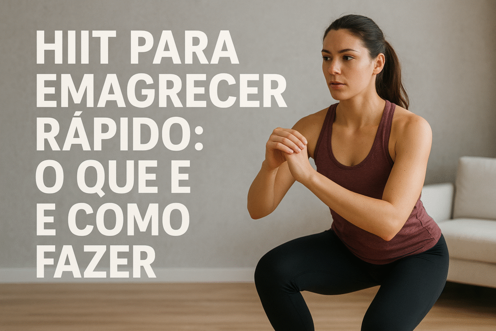 HIIT treino rápido e eficiente para emagrecer
