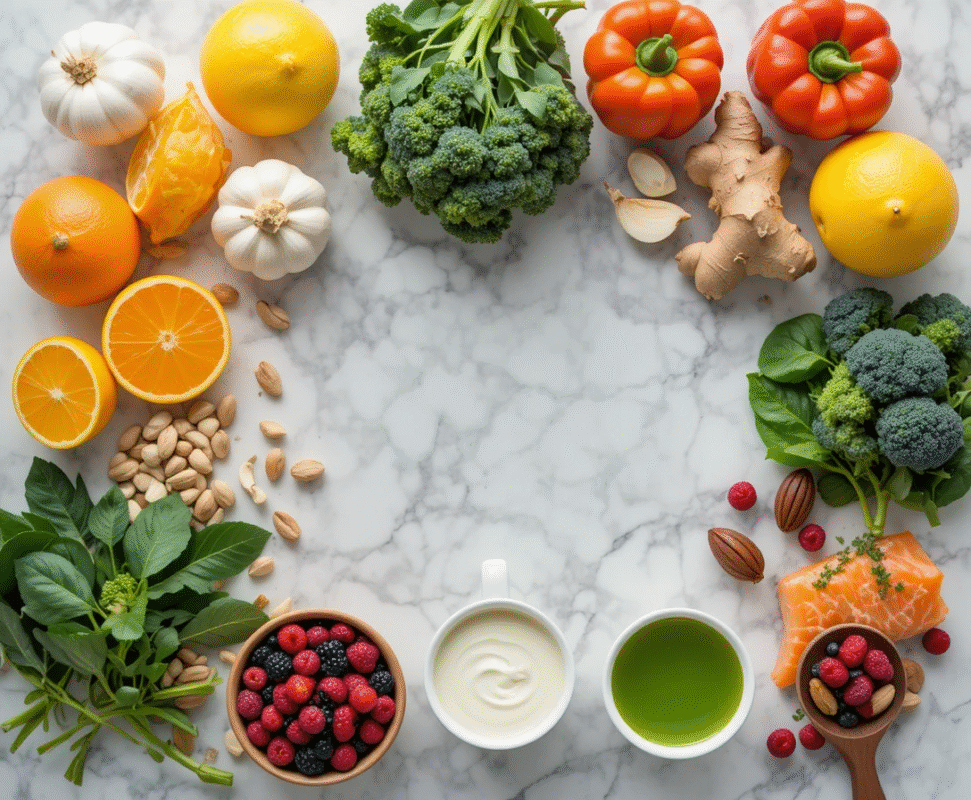 Alimentos que Fortalecem o Sistema Imunológico Naturalmente