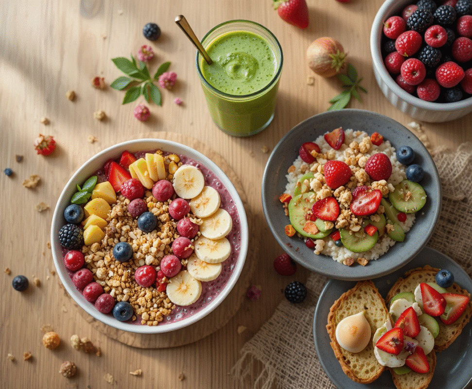 Receitas saudáveis para café da manhã