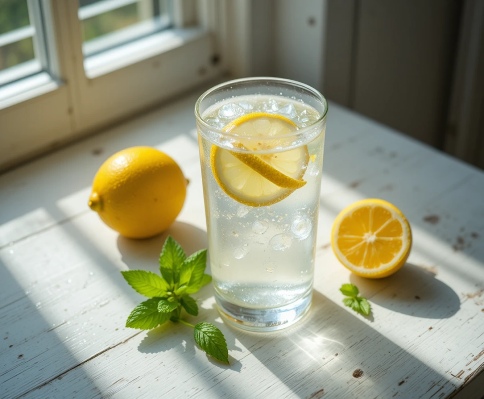 Água com Limão em Jejum