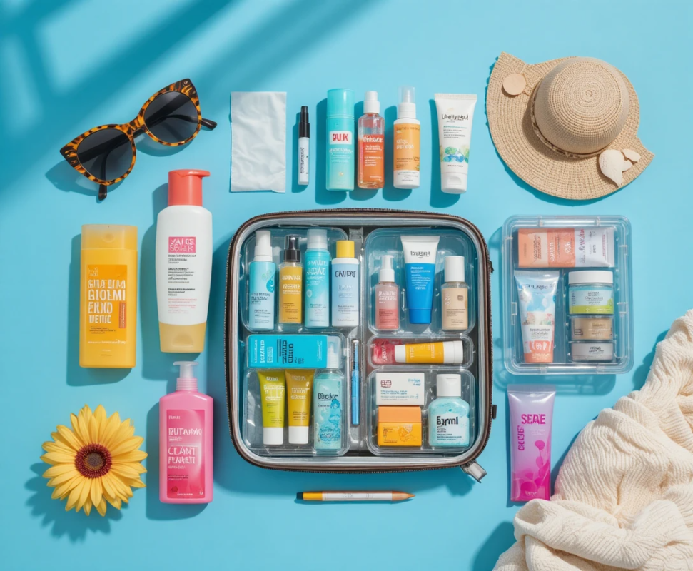 montar uma Necessaire Inteligente para o verão