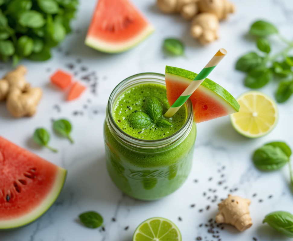 Shakes e Smoothies Detox para Refrescar no Verão