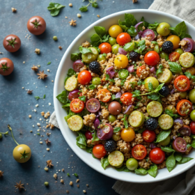 Receitas Fáceis de Saladas Refrescantes Para o Verão