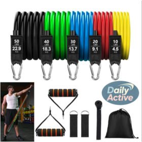 Conjunto de Faixas Elásticas de Fitness